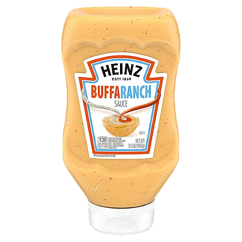 Heinz Buffaranch Buffalo & Ranch Sauce, 16.5 fl oz Bottle