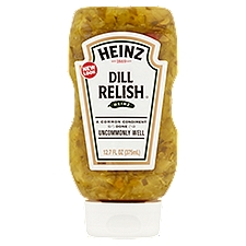 Heinz Relish, Dill, 12.7 Fluid ounce
