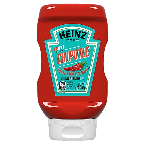 Heinz Medium Chipotle Tomato Ketchup, 14 oz
