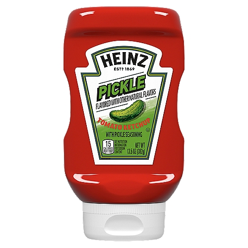 Heinz Pickle Tomato Ketchup, 13.5 oz