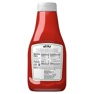 Heinz Tomato Ketchup, 38 oz Bottle