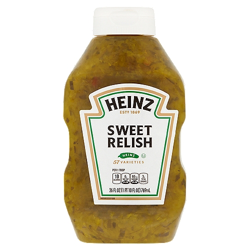 Heinz Sweet Relish, 26 fl oz Bottle