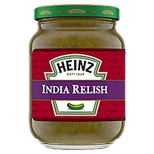 Heinz India Relish, 10 fl oz Jar, 10 Fluid ounce