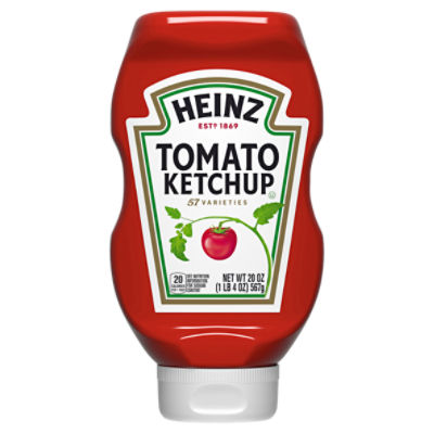 Heinz Tomato Ketchup, 20 oz, 20 Ounce