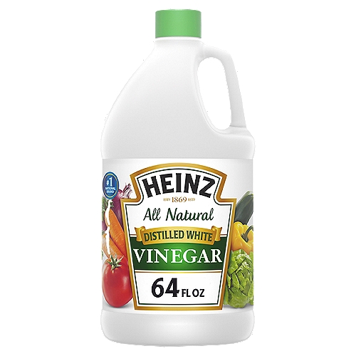 Heinz All Natural Distilled White Vinegar, 64 fl oz