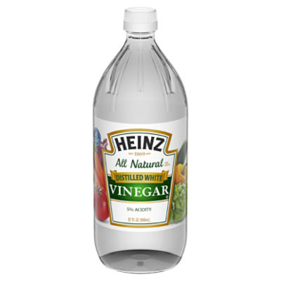 Heinz All Natural Distilled White Vinegar, 32 fl oz