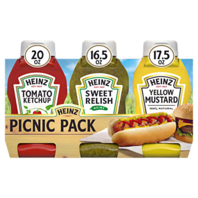 Heinz Grill Pack, 3 count, 37.5 oz