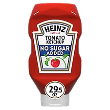 Heinz No Sugar Added Tomato Ketchup, 29.5 oz