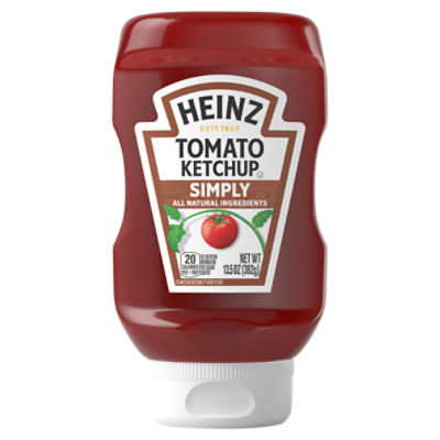 Heinz Simply Tomato Ketchup, 13.5 oz