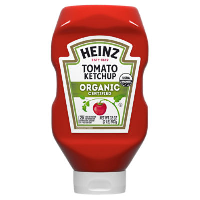 Heinz Organic Tomato Ketchup, 32 oz Bottle