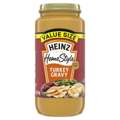 Heinz HomeStyle Roasted Turkey Gravy Value Size, 18 oz