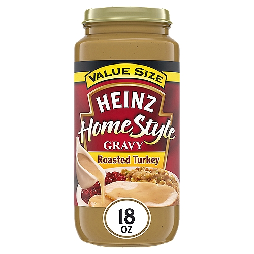 Heinz HomeStyle Roasted Turkey Gravy Value Size, 18 oz