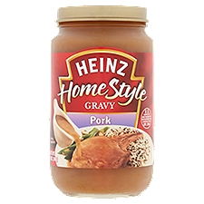 Heinz HomeStyle Pork, Gravy, 12 Ounce