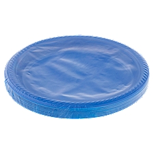 Party Impressions Bright Royal Blue 7'', Plastic Plates, 20 Each