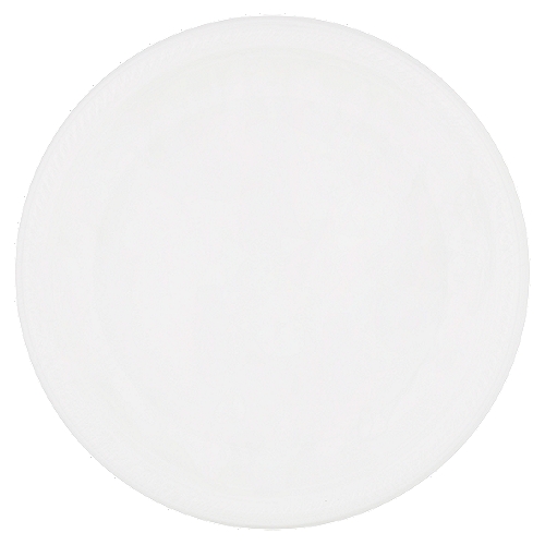 Party Impressions White 9'' Plastic Plates, 20 count