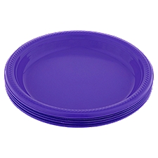 Amscan Party Impressions 9 Inch Plastic Plates, 20 Each