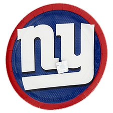 DesignWare 9 In New York Giants Plates, 8 count