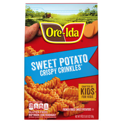 OreIda Sweet Potato Crinkle Cut Fries, 19 oz