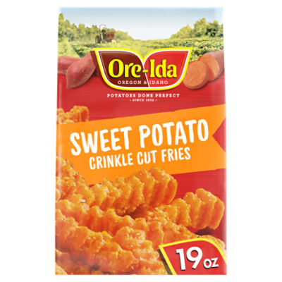 Ore-Ida Crispy Crinkles French Fried Sweet Potatoes, 19 oz