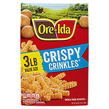 Ore-Ida Golden Crinkles French Fried Potatoes Value Size, 48 oz