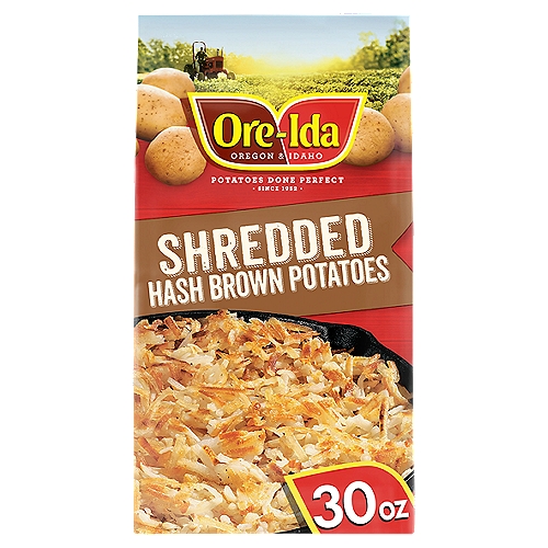 Ore-Ida Shredded Hash Brown Potatoes, 30 oz
