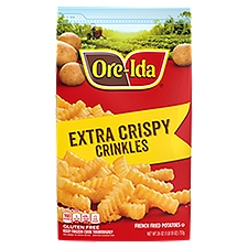 Ore-Ida Extra Crispy Crinkles, French Fried Potatoes, 26 Ounce