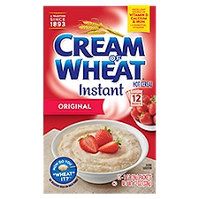 Cream of Wheat Original Instant Hot Cereal, 1 oz, 12 count