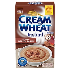 Cream of Wheat Maple Brown Sugar, Instant Hot Cereal, 12.3 Ounce