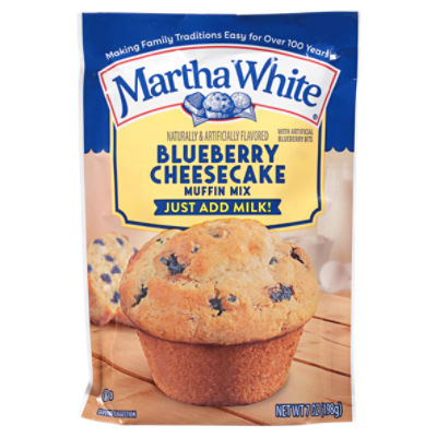 Martha White Blueberry Cheesecake Muffin Mix 7 oz