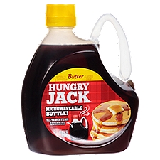 Hungry Jack Butter Flavored, Syrup, 27.6 Fluid ounce