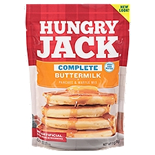 Hungry Jack Complete Buttermilk Pancake & Waffle Mix, 7 oz, 7 Ounce