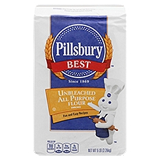 Pillsbury Best Enriched Unbleached All Purpose Flour, 5 lb
