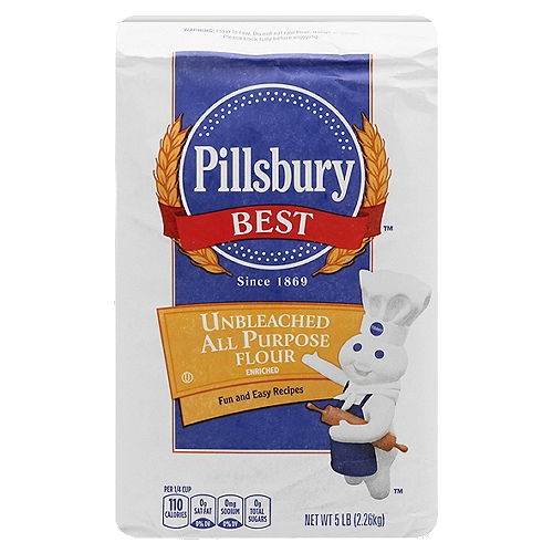 Pillsbury Best Enriched Unbleached All Purpose Flour, 5 lb