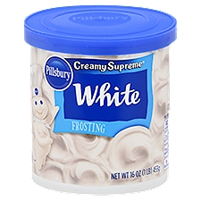 Pillsbury Creamy Supreme White, Frosting, 16 Ounce