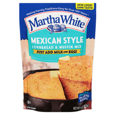 Martha White Mexican Style Cornbread & Muffin Mix 6 oz