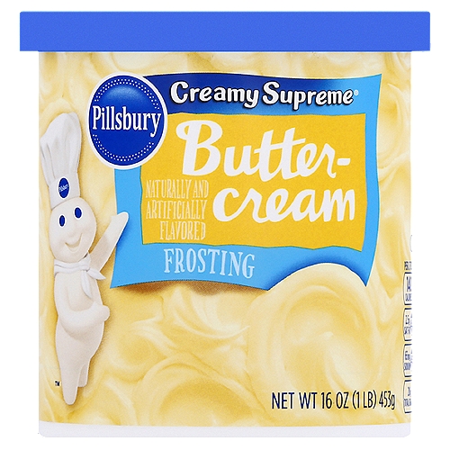 Pillsbury Creamy Supreme Butter Cream Frosting 16 oz