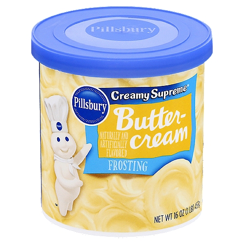 Pillsbury Creamy Supreme Buttercream Frosting, 16 oz