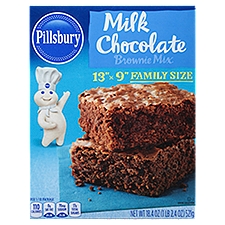 Pillsbury Milk Chocolate, Brownie Mix, 18.4 Ounce