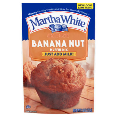 Martha White Banana Nut Muffin Mix, 7.6 oz