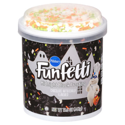 Pillsbury Funfetti Halloween Chocolate Frosting, 15.6 oz.