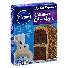 Pillsbury Moist Supreme German Chocolate Premium Cake Mix, 15.25 oz