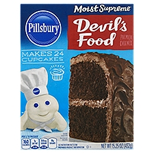 Pillsbury  Moist Supreme Devil's Food, Cake Mix, 15.25 Ounce