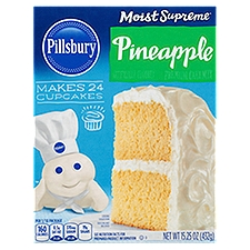 Pillsbury Moist Supreme Pineapple Premium Cake Mix, 15.25 oz