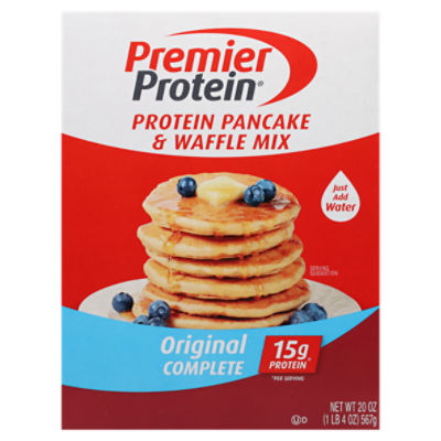 Premier Protein Original Complete Protein Pancake and Waffle Mix