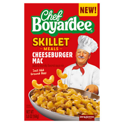 Chef Boyardee Cheeseburger Mac Skillet Meals, 5.8 oz