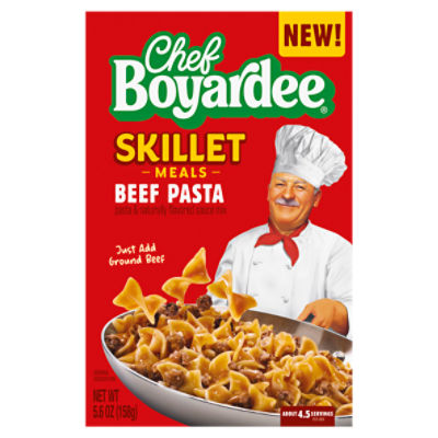 Chef Boyardee Beef Pasta Skillet Meals, 5.6 oz