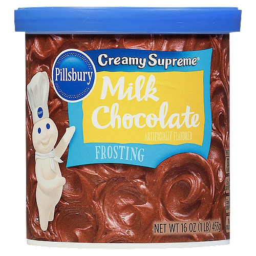 Pillsbury Creamy Supreme Milk Chocolate Frosting 16 oz