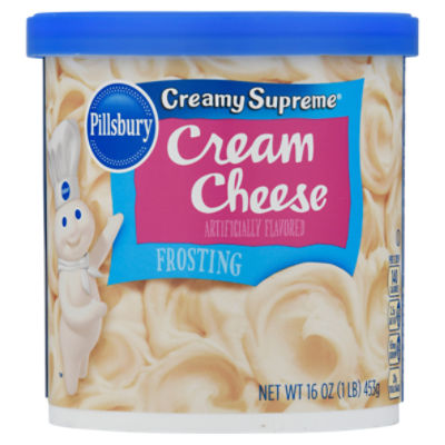 Pillsbury Creamy Supreme Cream Cheese Frosting, 16 oz