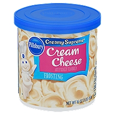 Pillsbury Creamy Supreme Cream Cheese Frosting, 16 oz