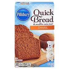 Pillsbury Quick Bread & Muffin Mix Pumpkin, 14 Ounce